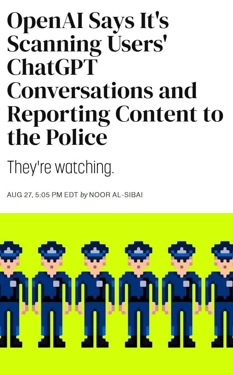 ChatGPT, your new “neighborhood cop”