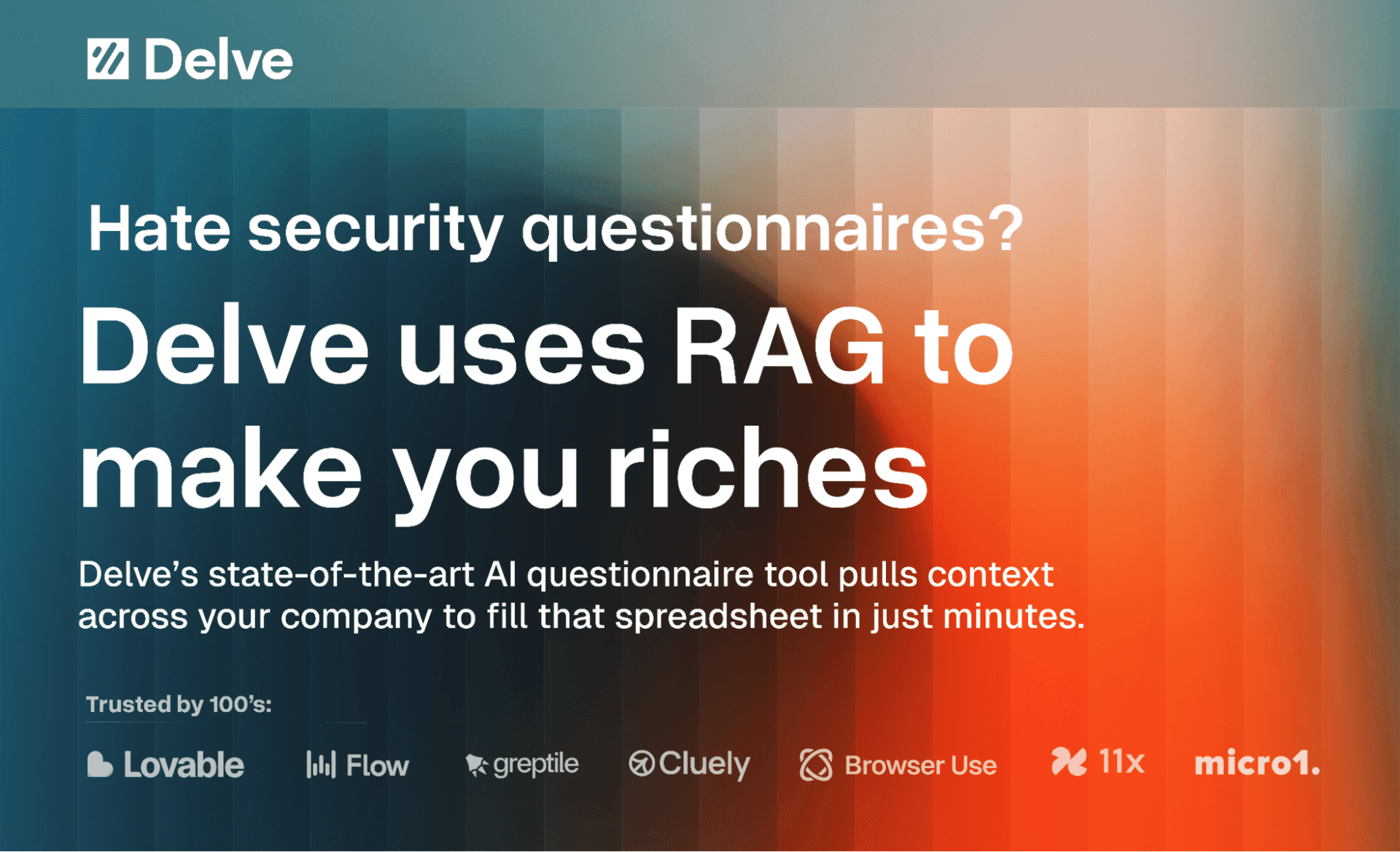 RAG becomes wealthy thanks to Delve's AI