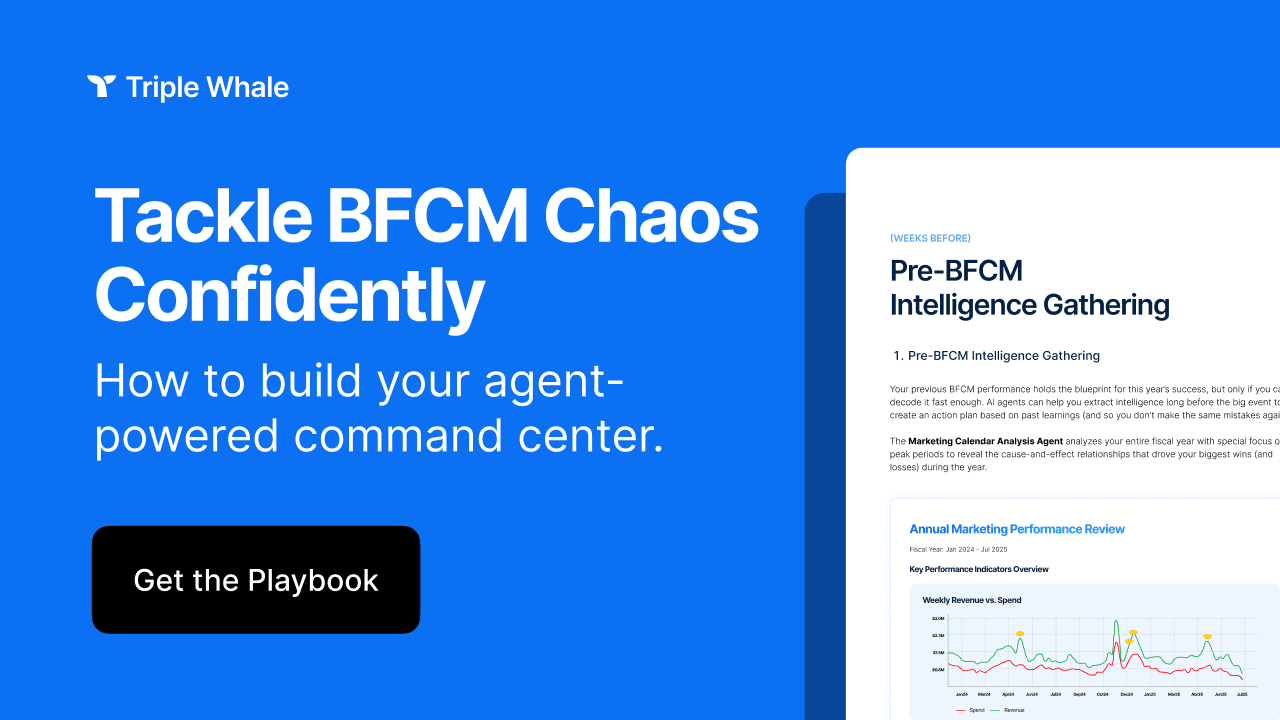 Boost your BFCM efficiency using AI Agents