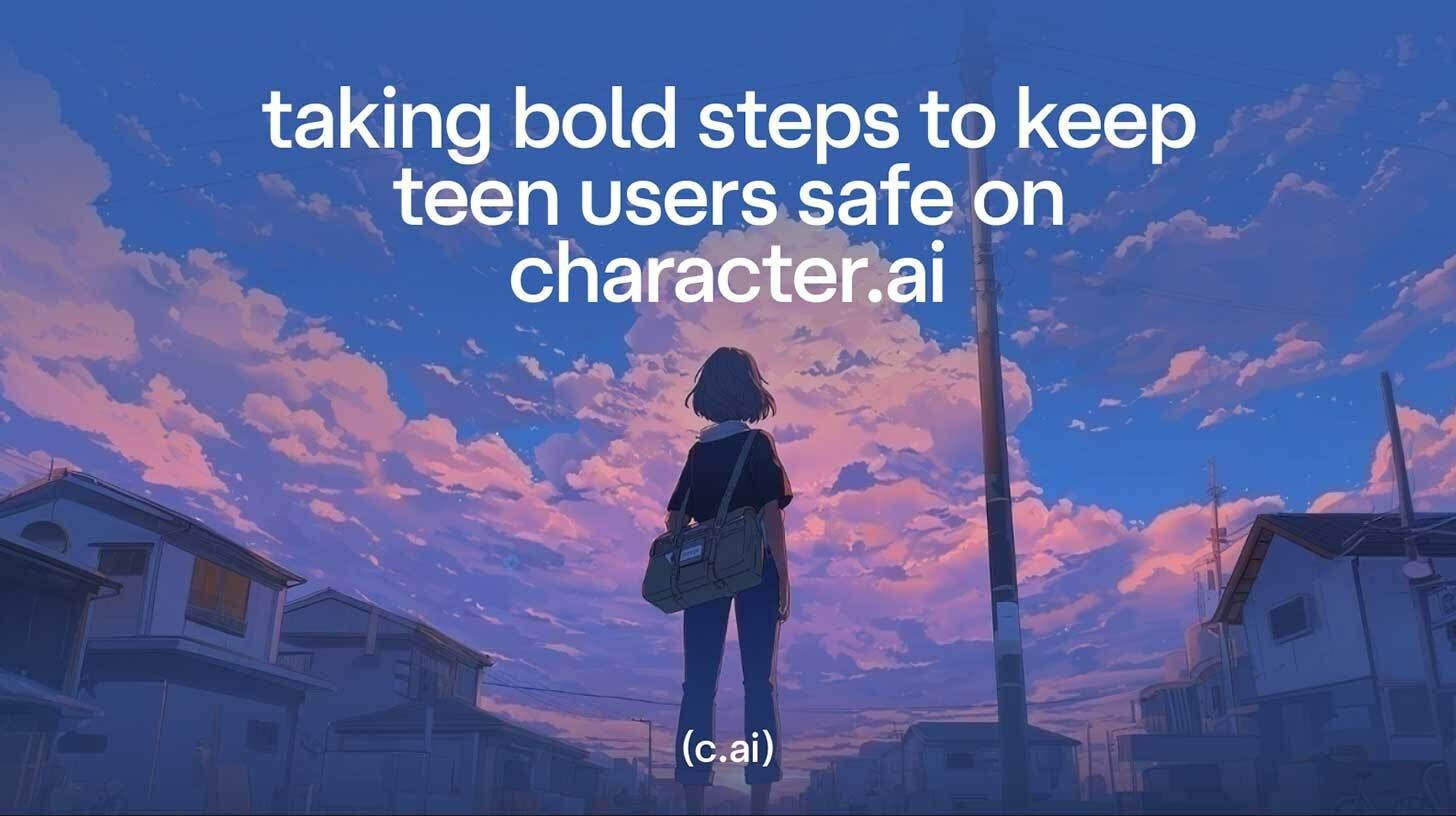 Character AI prevents children from participating in conversations