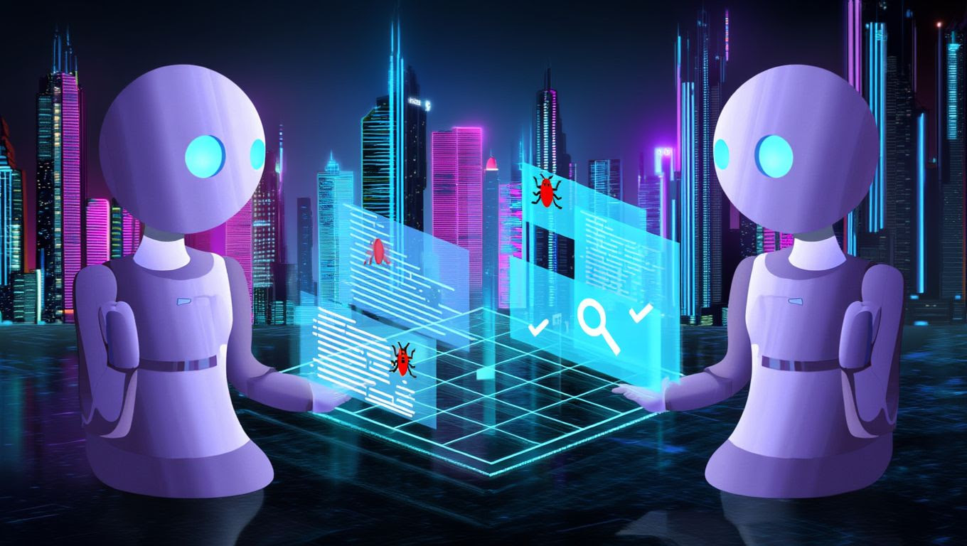 AI is trained by meta researchers to identify and address its own flaws